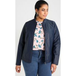 Bomberki damskie: Junarose JRKIVA SHORT JACKET Kurtka ze skóry ekologicznej navy blazer