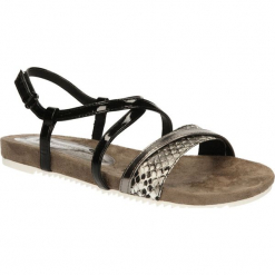 SANDAŁY TAMARIS 1-28173. Szare sandały damskie Tamaris. Za 119,99 zł.