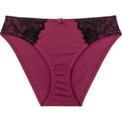 Figi bonprix czerwony rododendron - czarny. Fioletowe figi marki FOUGANZA, z bawełny. Za 21,99 zł.