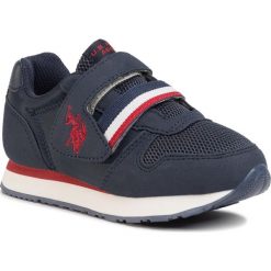 Sneakersy U.S. POLO ASSN. - Evan NOBIK4247S0/TH1 Dkbl. Niebieskie trampki chłopięce U.S. Polo Assn., bez wzorów, ze skóry ekologicznej, na rzepy. Za 189,00 zł.