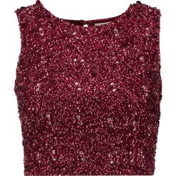 Topy damskie: Lace & Beads Petite PICASSO Top red