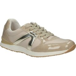 Sportowe s.oliver 5-23607-36. Brązowe buty sportowe damskie S.Oliver, bez wzorów, ze skóry ekologicznej, eleganckie. Za 259,99 zł.