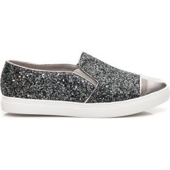 GLITTER SLIP ON. Czarne buty sportowe damskie marki SEASTAR, bez wzorów, sportowe. Za 89,90 zł.