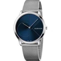 Calvin Klein Minimal Zegarek Srebrny. Szare zegarki męskie Calvin Klein, srebrne. Za 917,95 zł.