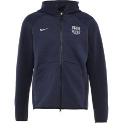 Nike Performance FC BARCELONA HOODIE Bluza rozpinana obsidian/obsidianheather/metallic silver. Niebieskie bluzy męskie rozpinane marki Nike Performance, m, z bawełny. Za 419,00 zł.