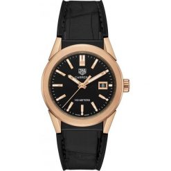 ZEGAREK TAG HEUER CARRERA WBG1351.FC6418. Czarne zegarki damskie marki TAG HEUER, złote. Za 21290,00 zł.