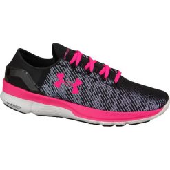 Under Armour W Speedform 1289792-962. Czarne buty sportowe damskie Under Armour, bez wzorów, z materiału, do biegania. W wyprzedaży za 369,99 zł.