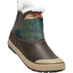 Keen Buty Zimowe Elsa Chelsea Wp W Coffee Bean Wool Us 9,5 (40 Eu). Pomarańczowe buty sportowe damskie marki Keen, bez wzorów, sportowe. W wyprzedaży za 285,00 zł.
