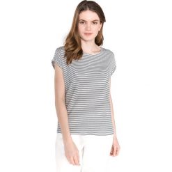 Vero Moda Ava Plain Koszulka Czarny Biały. Czarne koszulki damskie Vero Moda, m, w paski, z elastanu, bez kołnierzyka. Za 75,95 zł.