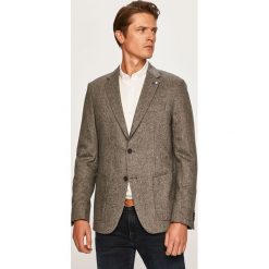 Pierre Cardin - Marynarka. Szare garnitury męskie z elastanu, eleganckie. W wyprzedaży za 699,90 zł.