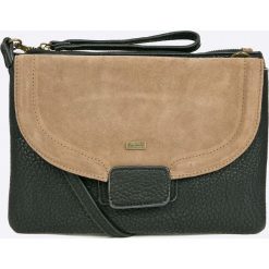 Pepe Jeans - Torebka skórzana Kaia. Brązowe torebki klasyczne damskie Pepe Jeans, z jeansu. W wyprzedaży za 239,90 zł.