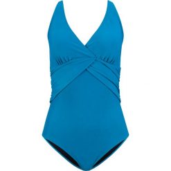 Kostium kąpielowy shape bonprix niebieskozielony morski. Zielone stroje kąpielowe damskie marki bonprix, bez wzorów. Za 89,99 zł.