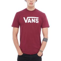 Koszulka Vans Mn Vans Classic (V00GGGZ28). Czerwone koszulki męskie Vans, m, bez wzorów, z bawełny, bez kołnierzyka, z krótkim rękawem, krótkie. Za 76,99 zł.