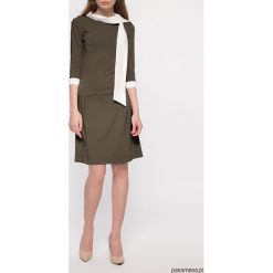 Sukienki hiszpanki: Sukienka khaki YY200106