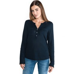 Tom Tailor Koszulka Niebieski. Niebieskie koszulki damskie Tom Tailor, m, bez wzorów, z poliesteru, bez kołnierzyka. Za 202,95 zł.