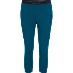 Sportowe legginsy w kolorze morskim. Niebieskie legginsy sportowe damskie marki super.natural, xs. W wyprzedaży za 108,95 zł.