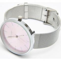 Zegarek w kolorze rose gold - Srebrny. Szare zegarki damskie marki Cropp, srebrne. Za 39,99 zł.
