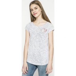 Sublevel - Top. Szare topy damskie Sublevel, l, z bawełny, z okrągłym kołnierzem. W wyprzedaży za 39,90 zł.