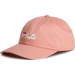 Czapka z daszkiem FILA - Dad Cap Linear Strap Back 685034 Salmon A030. Różowe czapki damskie Fila, bez wzorów, z bawełny. W wyprzedaży za 119,00 zł.