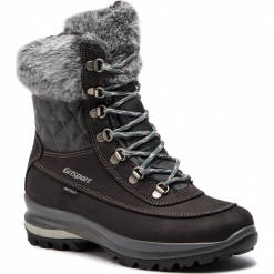 Trekkingi GRISPORT - 14121N5G Nero. Czarne buty trekkingowe damskie marki Grisport. W wyprzedaży za 339,00 zł.