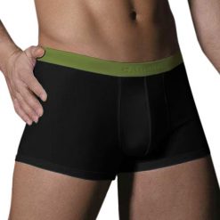 Bokserki męskie: Męskie bokserki Black Khaki 002