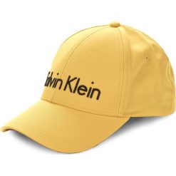 Czapka męska CALVIN KLEIN BLACK LABEL - Calvin Klein Cap W K40K400063 703. Żółte czapki damskie marki Calvin Klein Black Label, z bawełny. Za 159,00 zł.