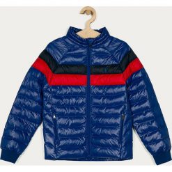 Polo Ralph Lauren - Kurtka dziecięca 134-176 cm. Niebieskie kurtki chłopięce Polo Ralph Lauren, bez wzorów, z elastanu, krótkie, bez kaptura. Za 719,90 zł.
