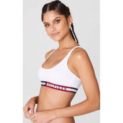 Stroje dwuczęściowe damskie: Tommy Hilfiger Góra bikini Bralette - White