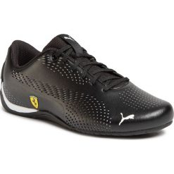 Sneakersy PUMA - Sf Drift Cat 5 Ultra II Jr 306461 01 Puma Black/Puma White. Czarne trampki chłopięce Puma, bez wzorów, ze skóry ekologicznej, na sznurówki. W wyprzedaży za 219,99 zł.