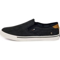 Wrangler tenisówki slip-on męskie Mitos 40 czarny. Czarne trampki męskie Wrangler. Za 219,00 zł.