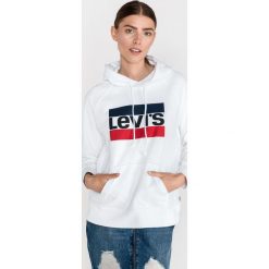 Levi's® Graphic Sport Bluza Biały. Białe swetry damskie s, z nadrukiem, z bawełny, bez rękawów, bez kaptura. Za 274,95 zł.