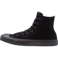 Converse CHUCK TAYLOR ALL STAR HI Tenisówki i Trampki wysokie black. Czarne tenisówki damskie marki Converse, ze skóry. W wyprzedaży za 279,30 zł.