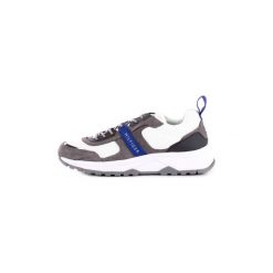 Buty Tommy Hilfiger FM02027. Szare trampki męskie TOMMY HILFIGER, bez wzorów, bez zapięcia. Za 278,20 zł.