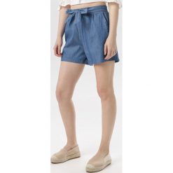 Niebieskie Szorty Malisise. Niebieskie szorty damskie Born2be, xl, bez wzorów. W wyprzedaży za 39,99 zł.