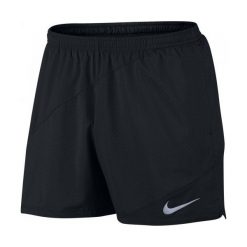 Nike Spodenki Do Biegania M Nk Flx Short 5in Distance S. Czarne spodenki sportowe męskie Nike, z materiału, sportowe. W wyprzedaży za 139,00 zł.