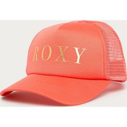 Roxy - Czapka. Czarne czapki damskie Roxy, z nadrukiem, z poliesteru. Za 119,90 zł.