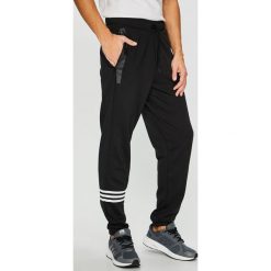 Adidas Performance - Spodnie. Czarne spodnie męskie adidas Performance, na co dzień, s, bez wzorów, z bawełny, sportowe. W wyprzedaży za 169,90 zł.