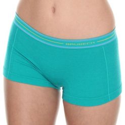 Bokserki damskie: Brubeck Bokserki damskie ACTIVE WOOL turkusowe r.XL (BX10860)