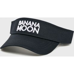 Banana Moon - Daszek. Niebieskie czapki damskie Banana Moon, z aplikacjami, z bawełny. Za 129,90 zł.