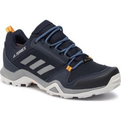 Buty adidas - Terrex Ax3 Gtx GORE-TEX G26577 Legink/Grethr/Actgol. Niebieskie buty sportowe męskie Adidas, z tworzywa sztucznego, bez zapięcia, outdoorowe, adidas terrex, gore-tex. Za 499,00 zł.