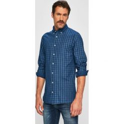 Tommy Hilfiger - Koszula. Niebieskie koszule męskie TOMMY HILFIGER, s, bez wzorów, z bawełny, casualowe, button down, z długim rękawem. W wyprzedaży za 299,90 zł.