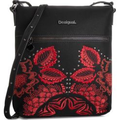 Torebka DESIGUAL - 19WAXPAZ 2000. Czarne listonoszki damskie Desigual, bez wzorów, ze skóry ekologicznej, bez dodatków. Za 249,00 zł.