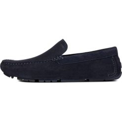 Geox mokasyny męskie Melbourne 42 ciemnoniebieskie. Niebieskie buty wizytowe męskie Geox, eleganckie. W wyprzedaży za 359,00 zł.