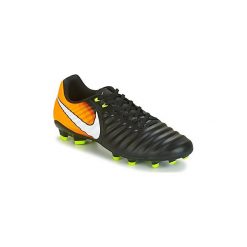 Buty do piłki nożnej Nike TIEMPO LIGERA IV FG. Czarne halówki męskie marki Adidas, ze skóry, do piłki nożnej. Za 202,30 zł.