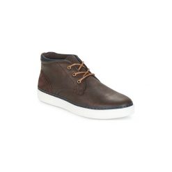 Buty André PAPIER. Pomarańczowe trampki męskie Andre, bez wzorów, bez zapięcia. Za 207,20 zł.