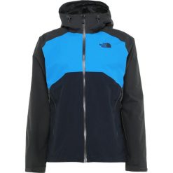 The North Face STRATOS Kurtka hardshell asphalt grey/blue/navy. Szare kurtki trekkingowe męskie The North Face, m, z hardshellu. W wyprzedaży za 454,30 zł.