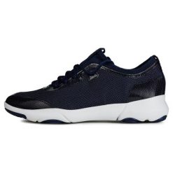 Geox tenisówki damskie Nebula X 40 ciemny niebieski. Niebieskie trampki i tenisówki damskie Geox, bez wzorów, bez zapięcia. W wyprzedaży za 369,00 zł.