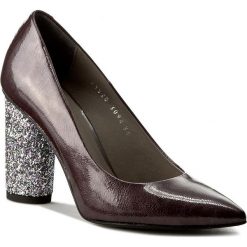 Creepersy damskie: Półbuty EDEO - 3094-833/817 Bordo
