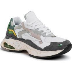 Sneakersy PREMIATA - Sharky 010 Multicolor. Białe sneakersy męskie Premiata, na co dzień, bez wzorów, ze skóry, eleganckie, bez zapięcia. Za 1489,00 zł.