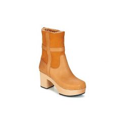 Botki Swedish hasbeens HIPPIE LOW. Brązowe botki damskie marki Swedish hasbeens. Za 1070,30 zł.